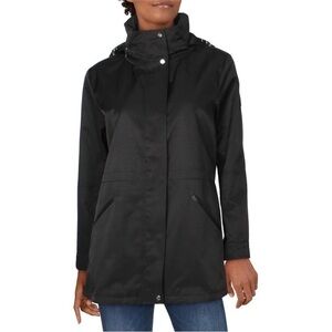 Lauren Ralph Lauren Anorak Jacket Fall Lightweight Black Size Medium NWOT
